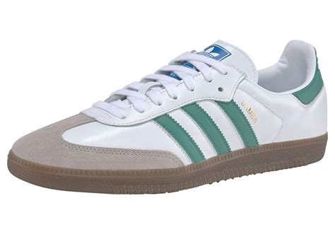 adidas samba weiß grün herren|adidas samba weiß.